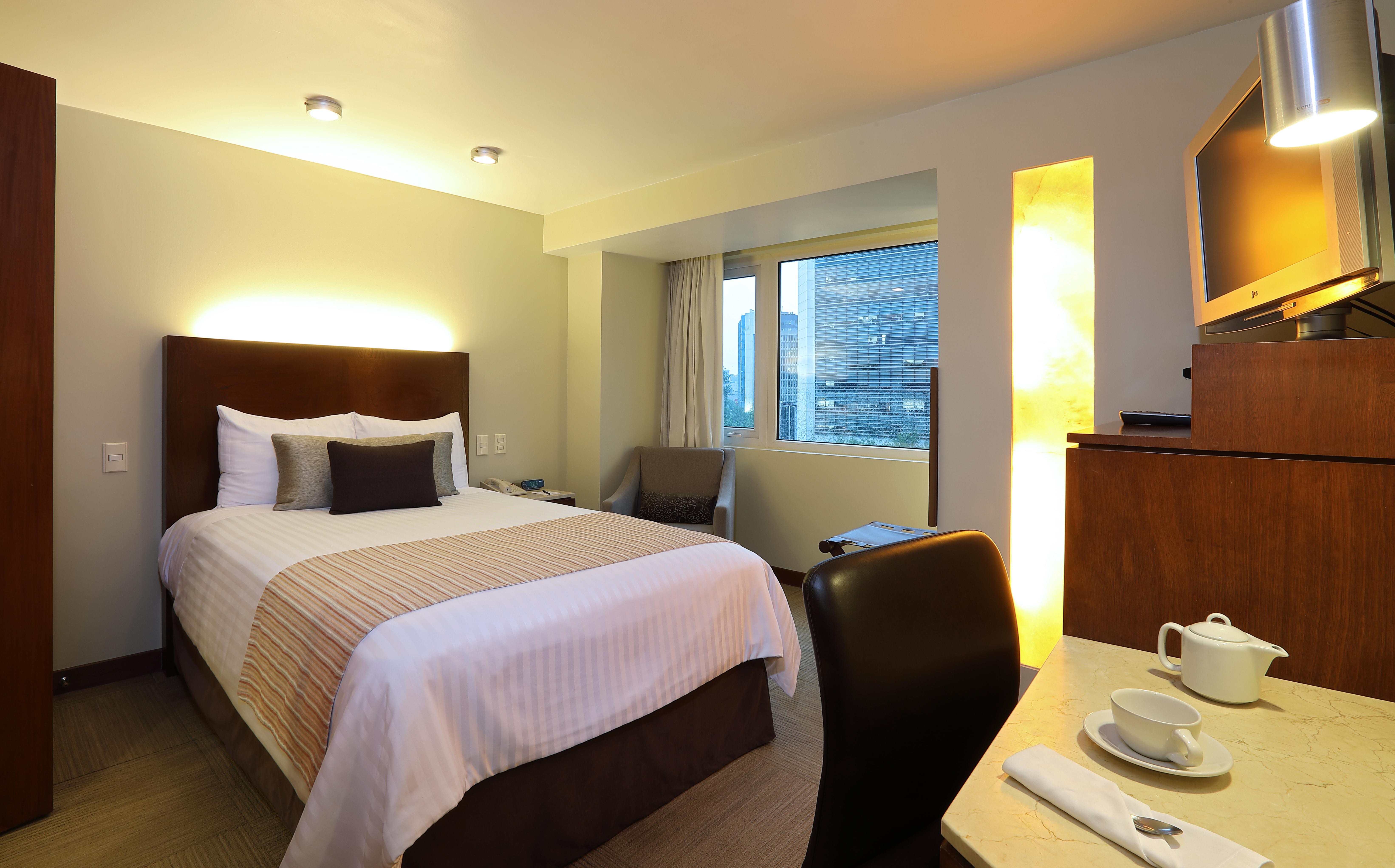 Emporio Reforma Hotell Mexico by Eksteriør bilde A room at the hotel