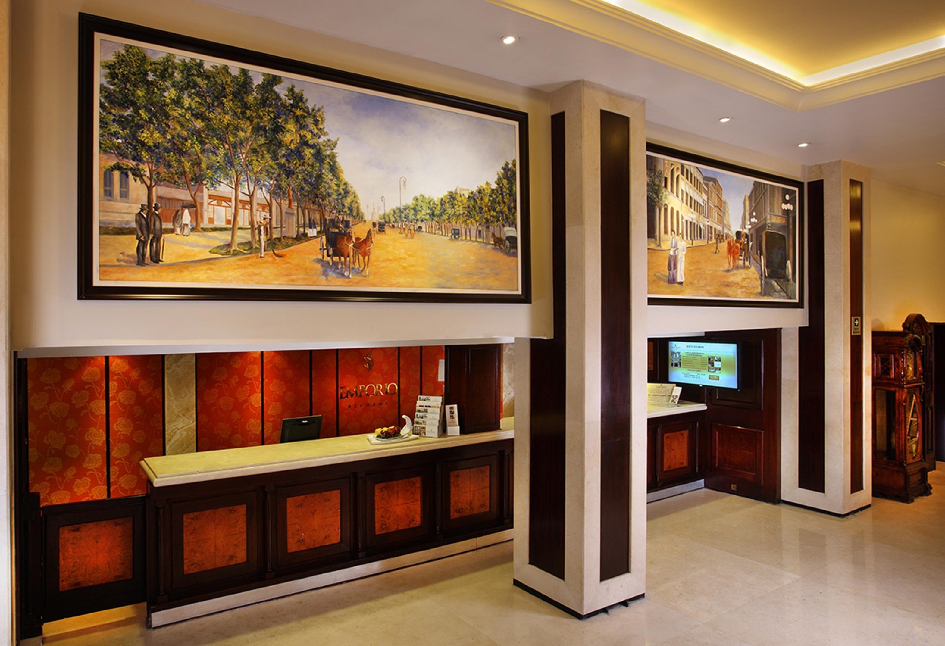 Emporio Reforma Hotell Mexico by Eksteriør bilde The lobby of the hotel