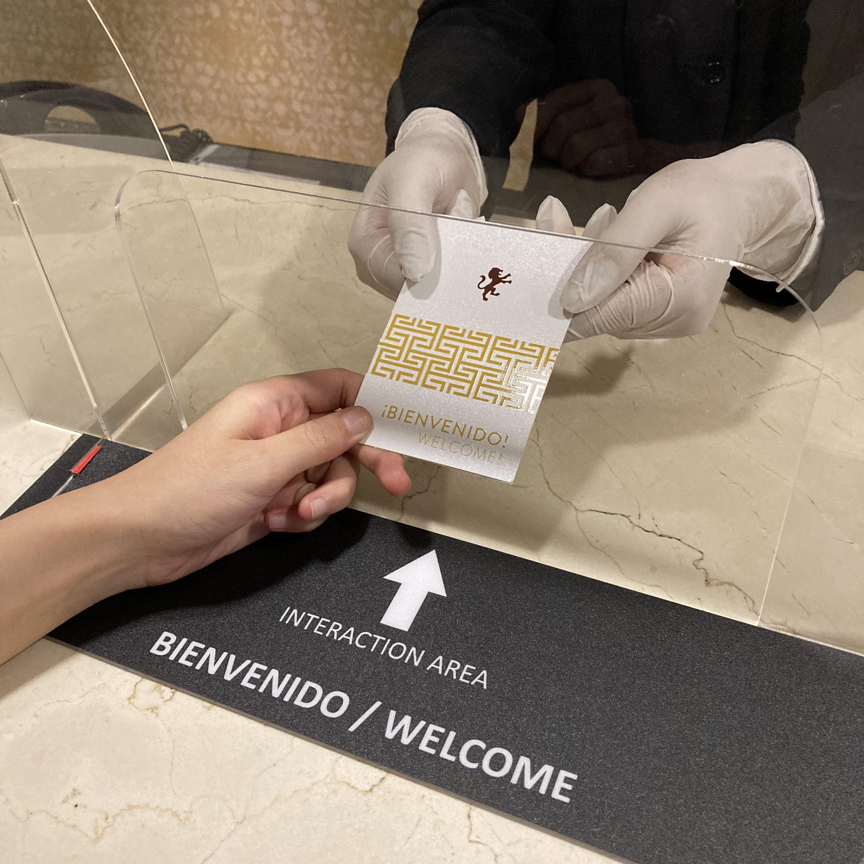 Emporio Reforma Hotell Mexico by Eksteriør bilde A hotel key card